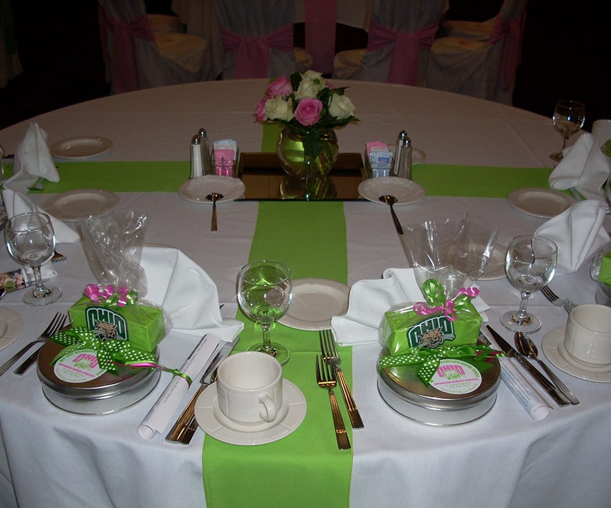 Baby Shower table setting